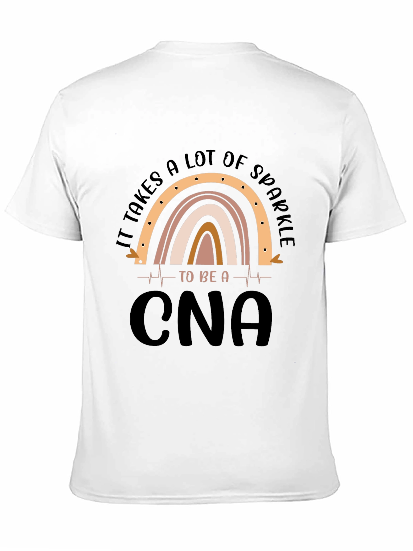 Sparkle CNA T-Shirt - Certified Nursing Assistant Apparel