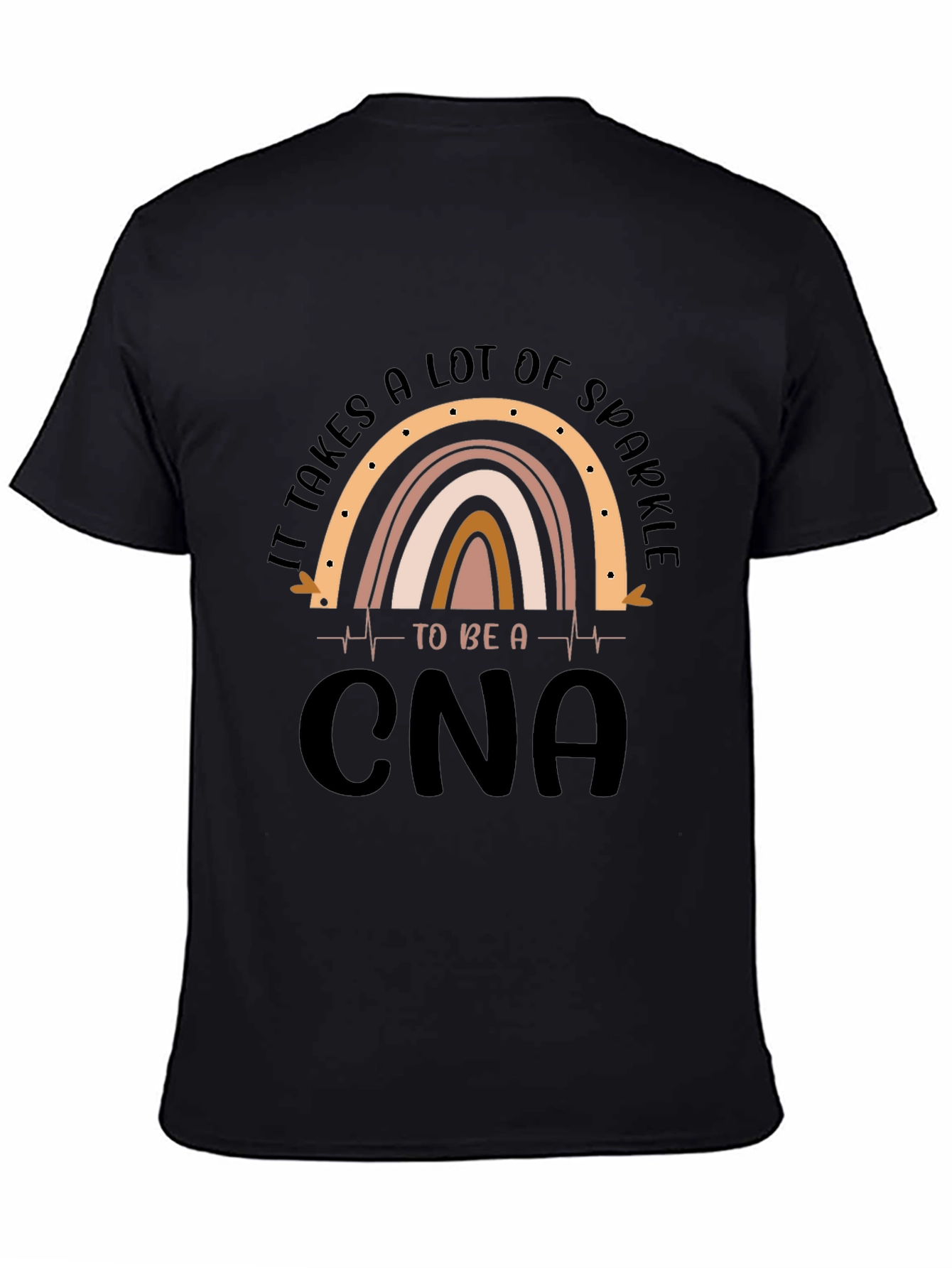 Sparkle CNA T-Shirt - Certified Nursing Assistant Apparel