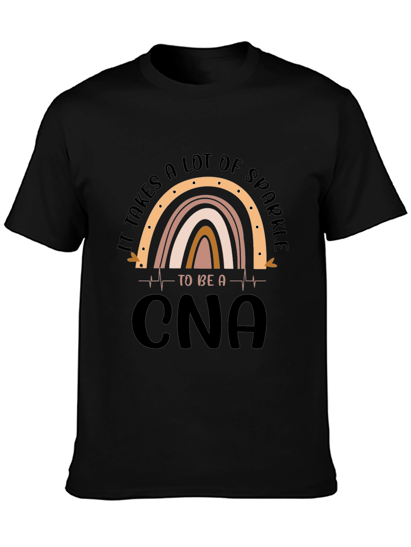 Sparkle CNA T-Shirt - Certified Nursing Assistant Apparel
