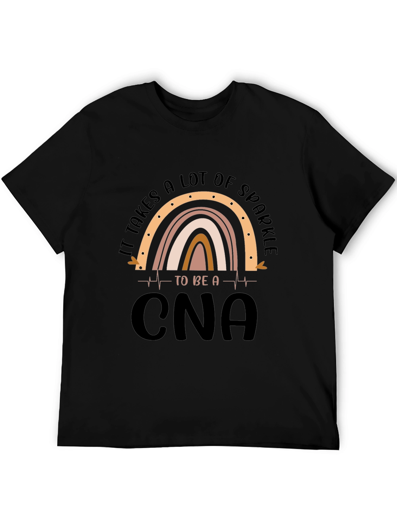 Sparkle CNA T-Shirt - Certified Nursing Assistant Apparel