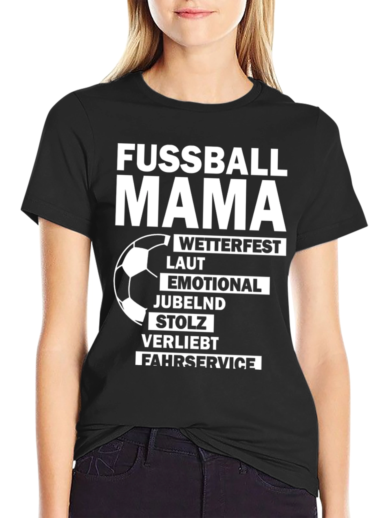 Fussball Mama Graphic Tee