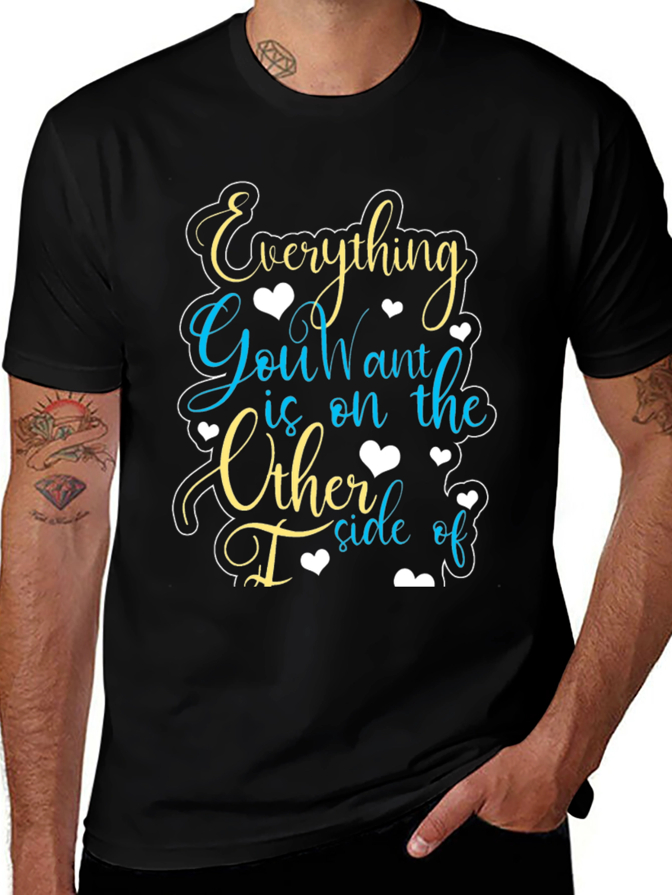 Motivational Graphic Tee - Everything You Want