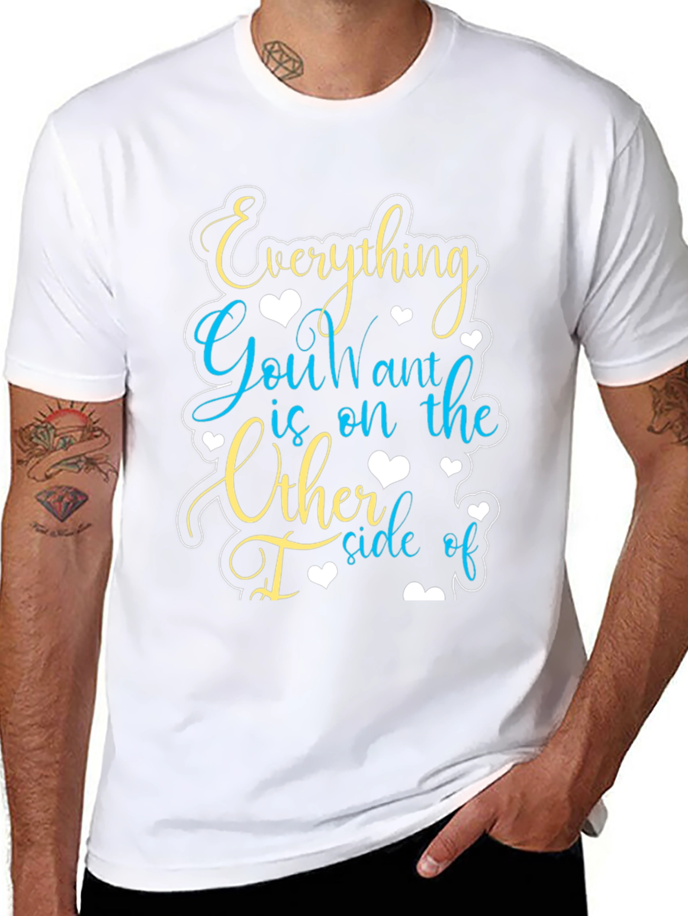 Motivational Graphic Tee - Everything You Want