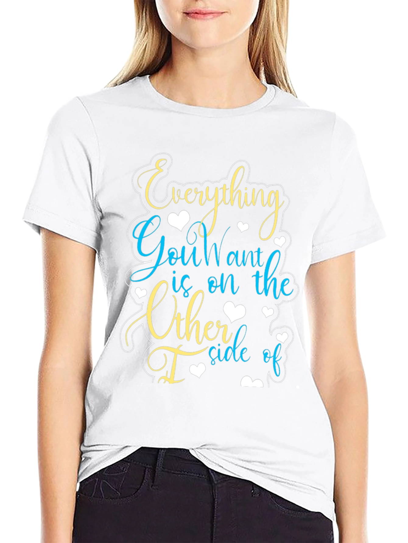 Motivational Graphic Tee - Everything You Want