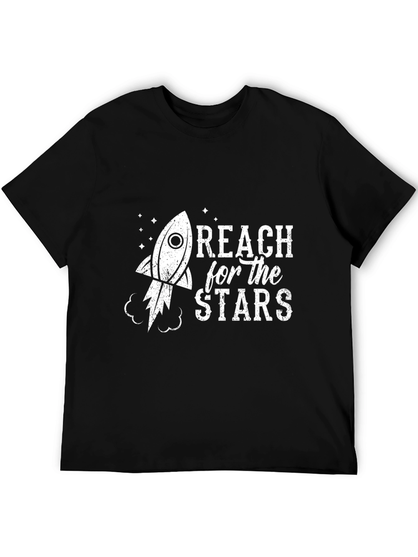 Reach for the Stars Rocket Graphic Tee