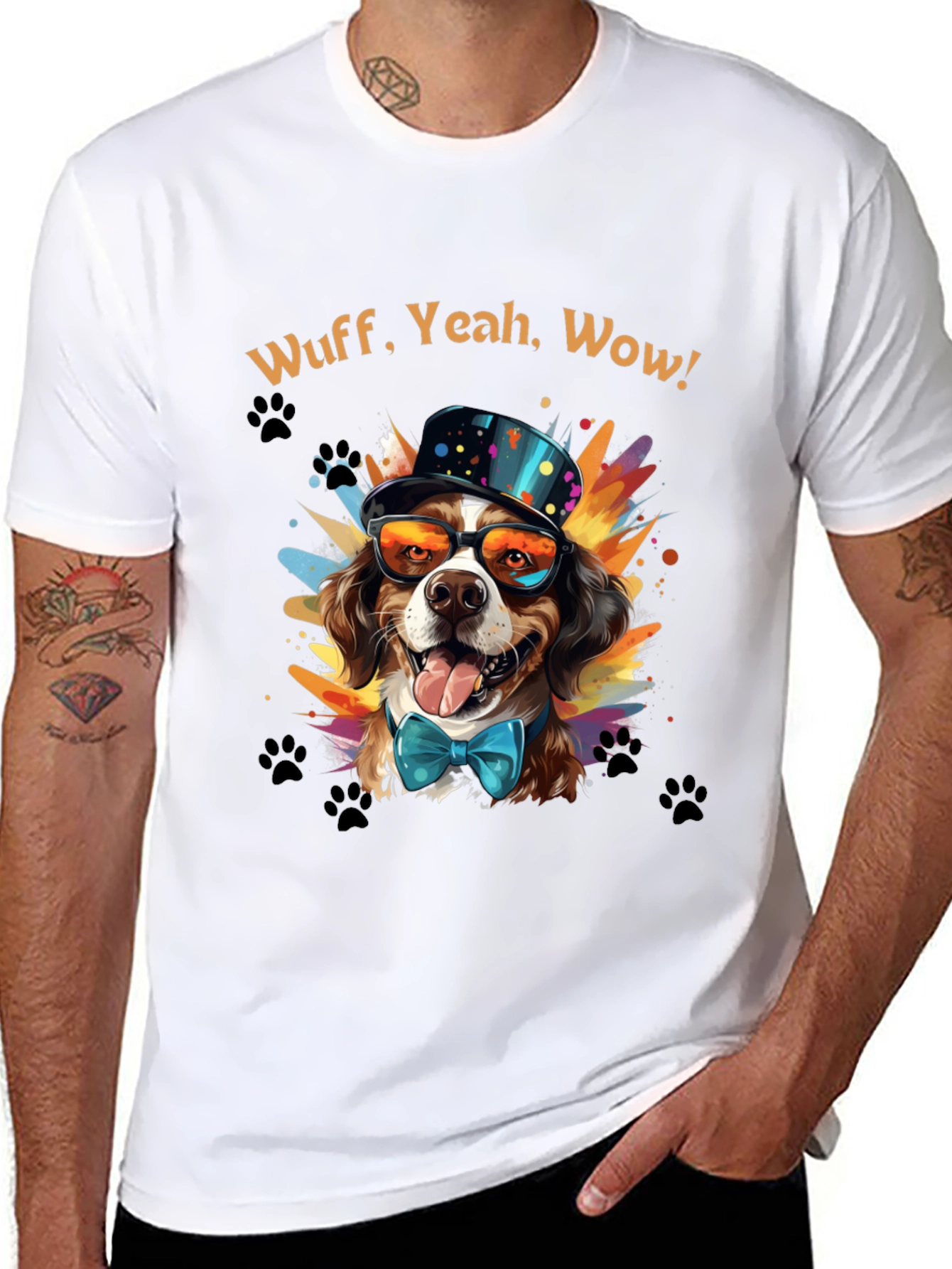 Wuff Yeah Wow Dog T-Shirt