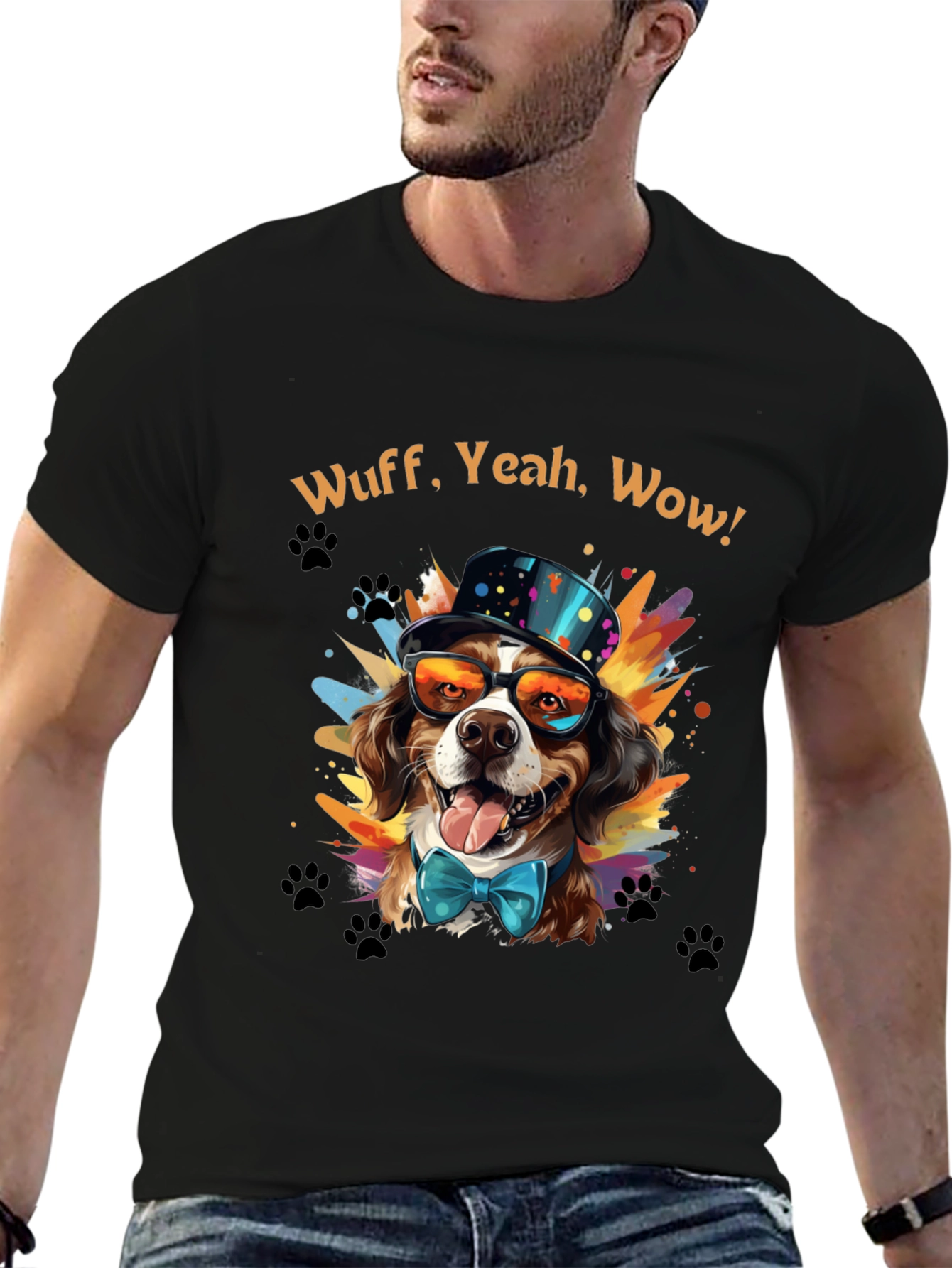 Wuff Yeah Wow Dog T-Shirt