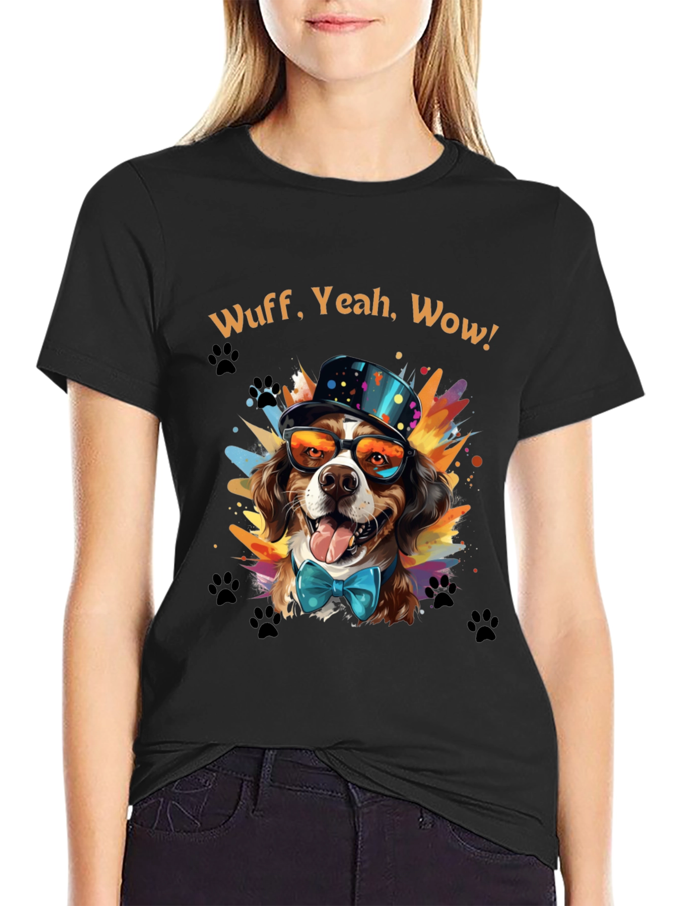 Wuff Yeah Wow Dog T-Shirt