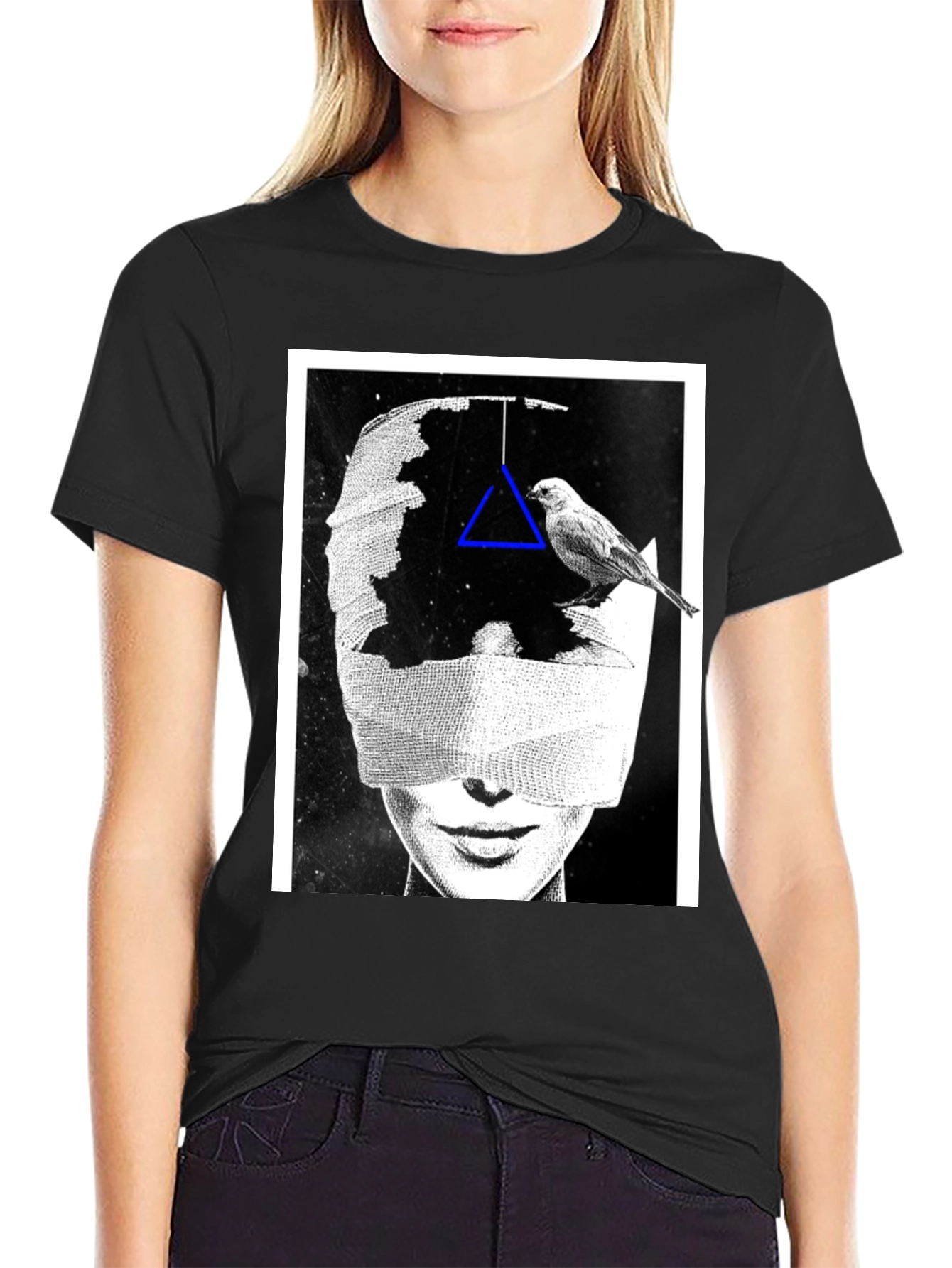 Abstract Graphic Print T-Shirt