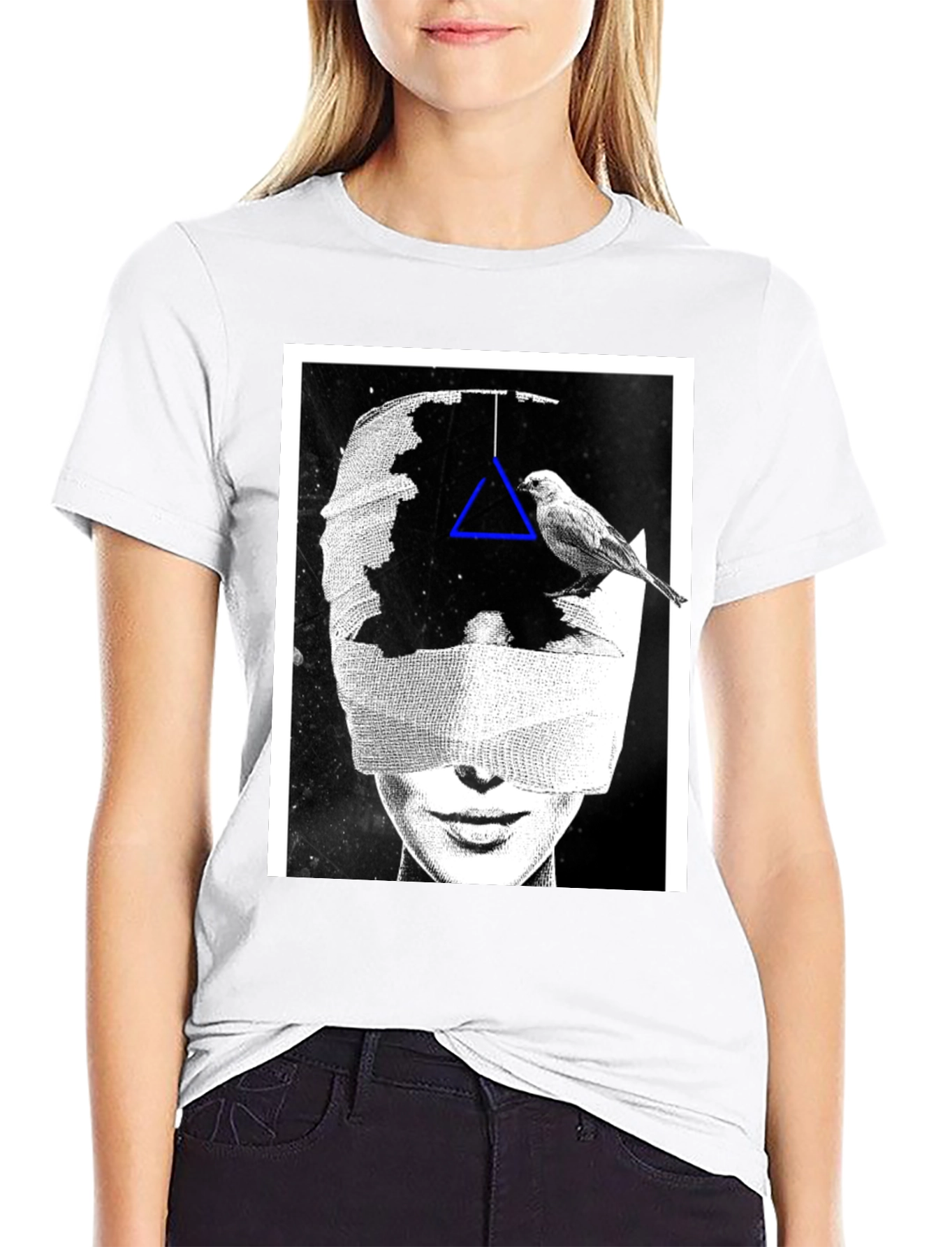 Abstract Graphic Print T-Shirt