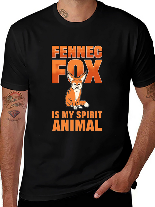 Fennec Fox Spirit Animal Graphic T-Shirt