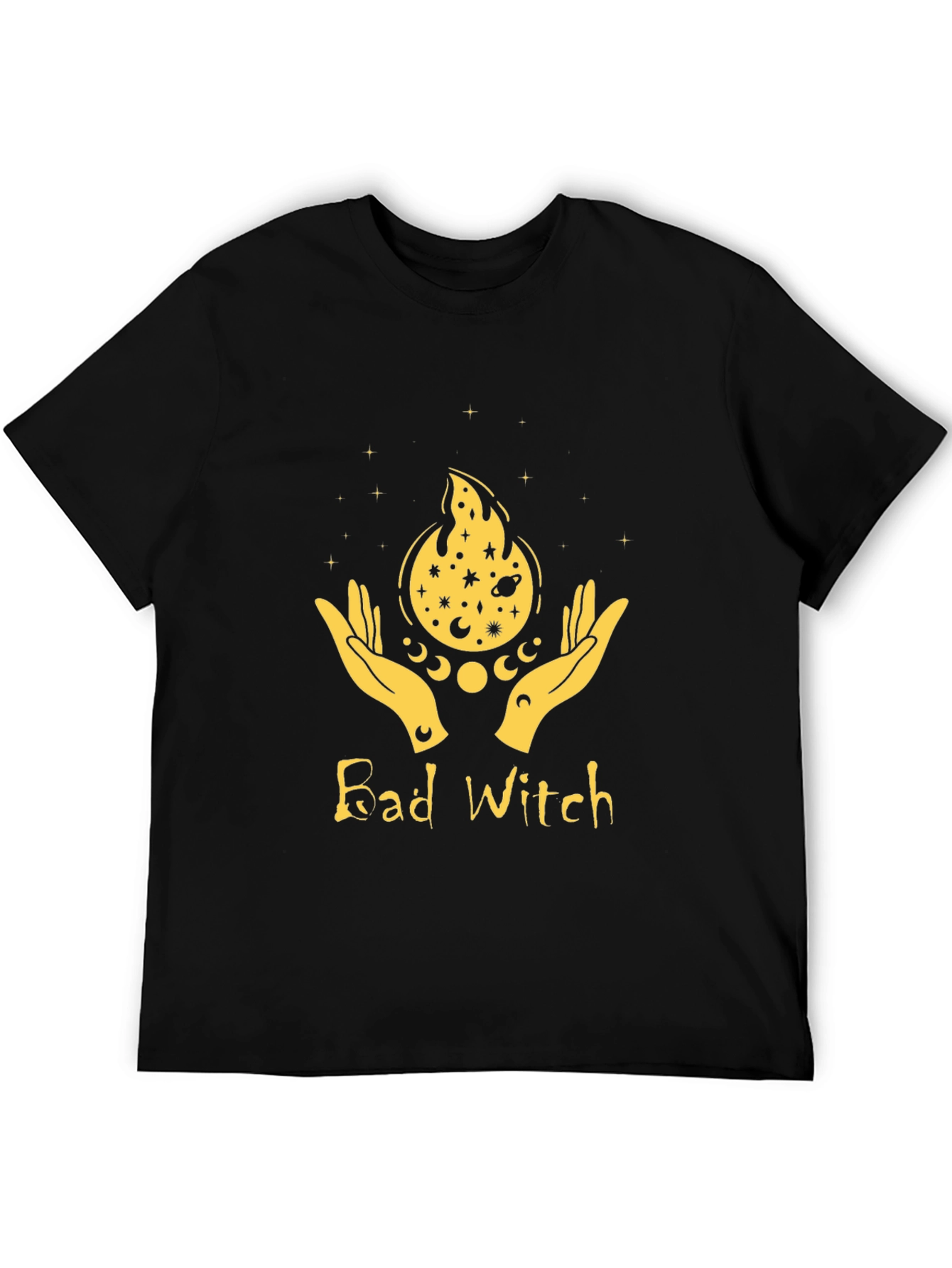 Bad Witch Graphic Tee - Unisex Black T-Shirt