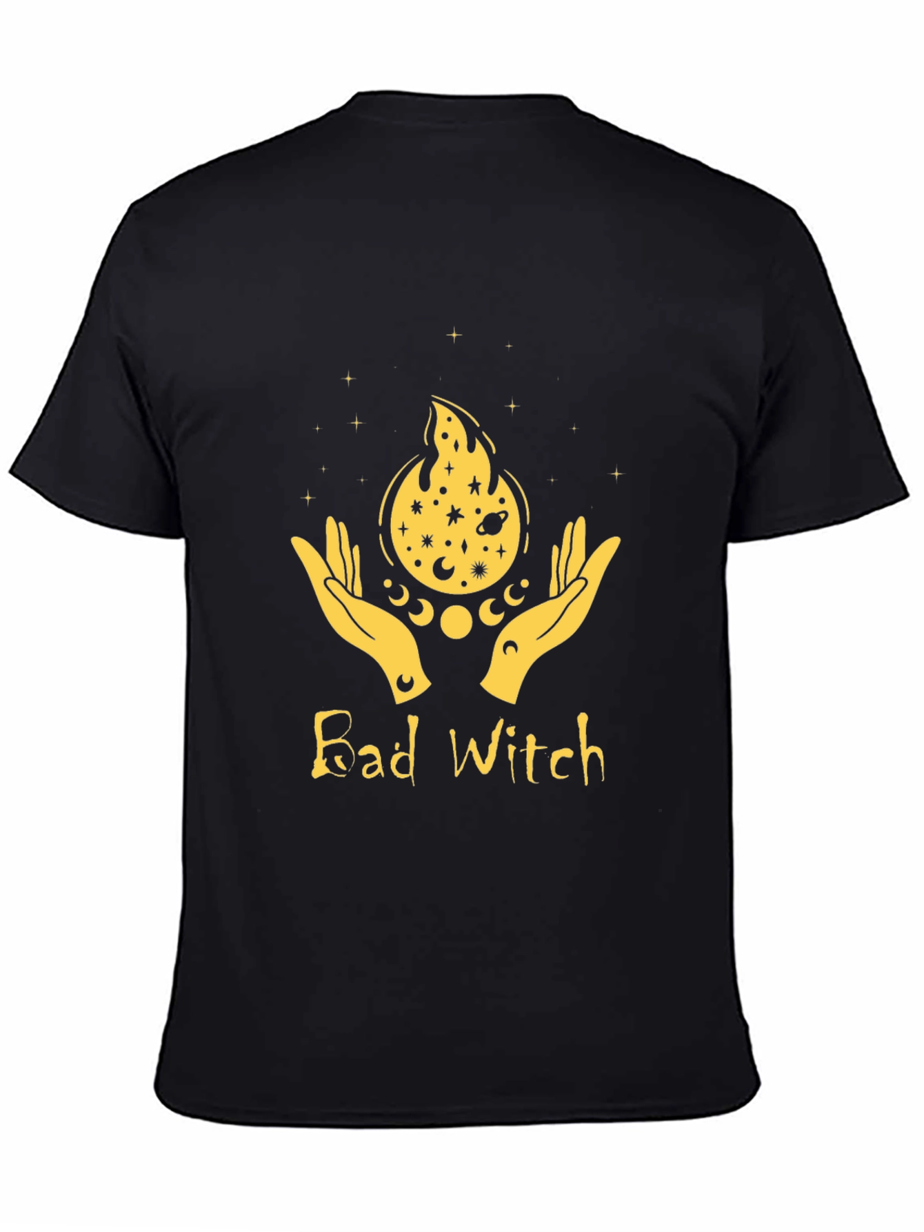 Bad Witch Graphic Tee - Unisex Black T-Shirt