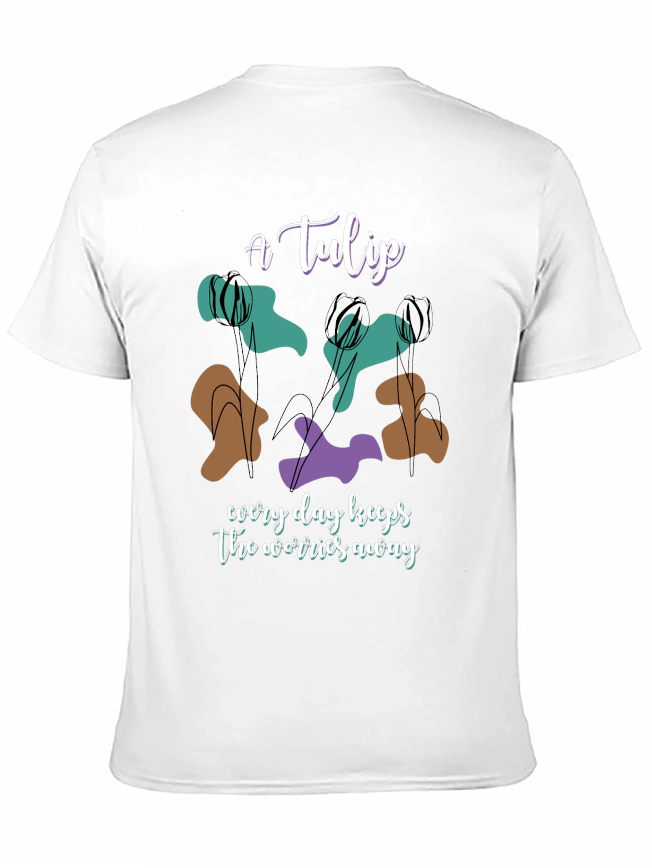 A Tulip Graphic Tee - Everyday Comfort