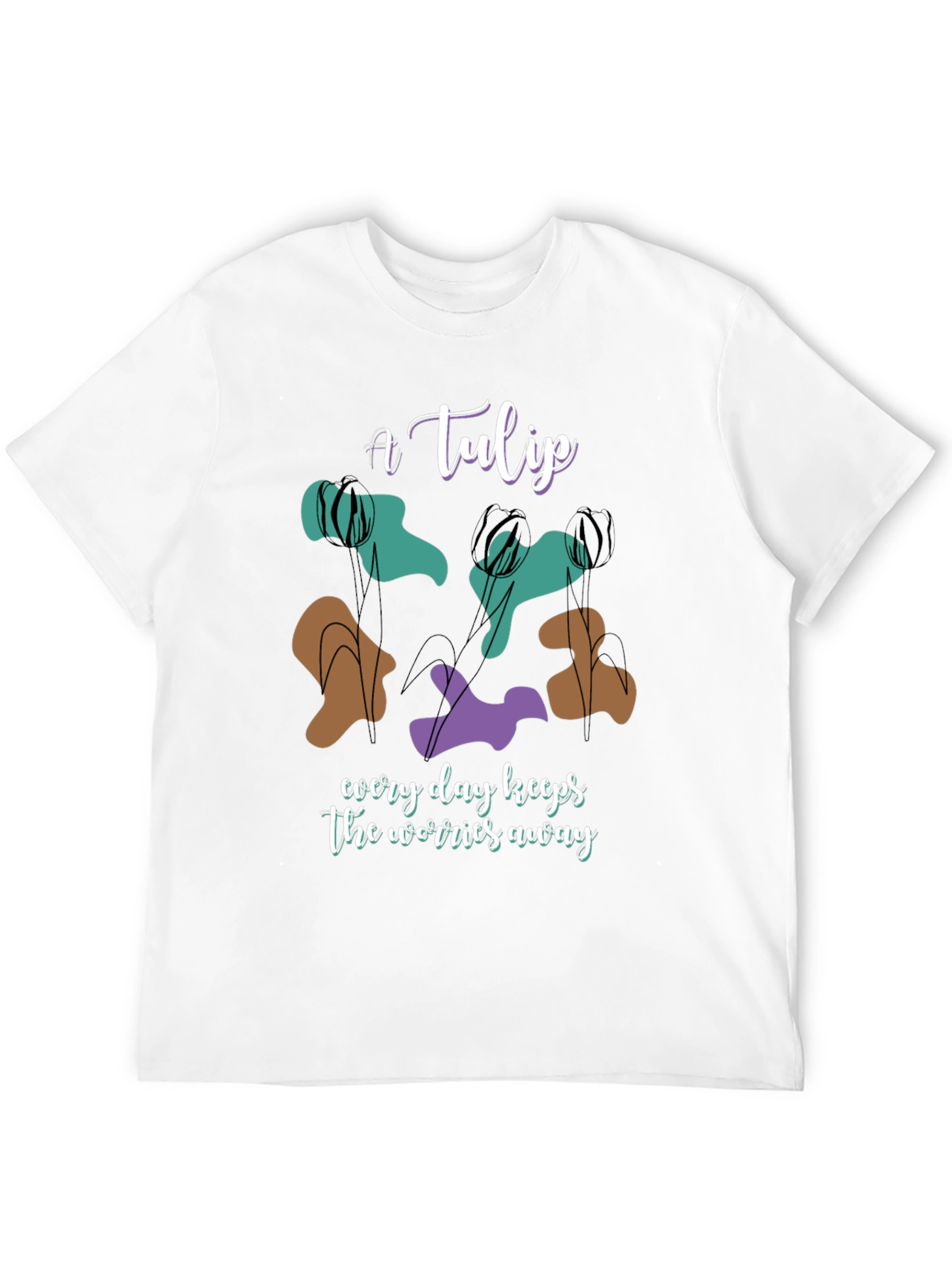 A Tulip Graphic Tee - Everyday Comfort
