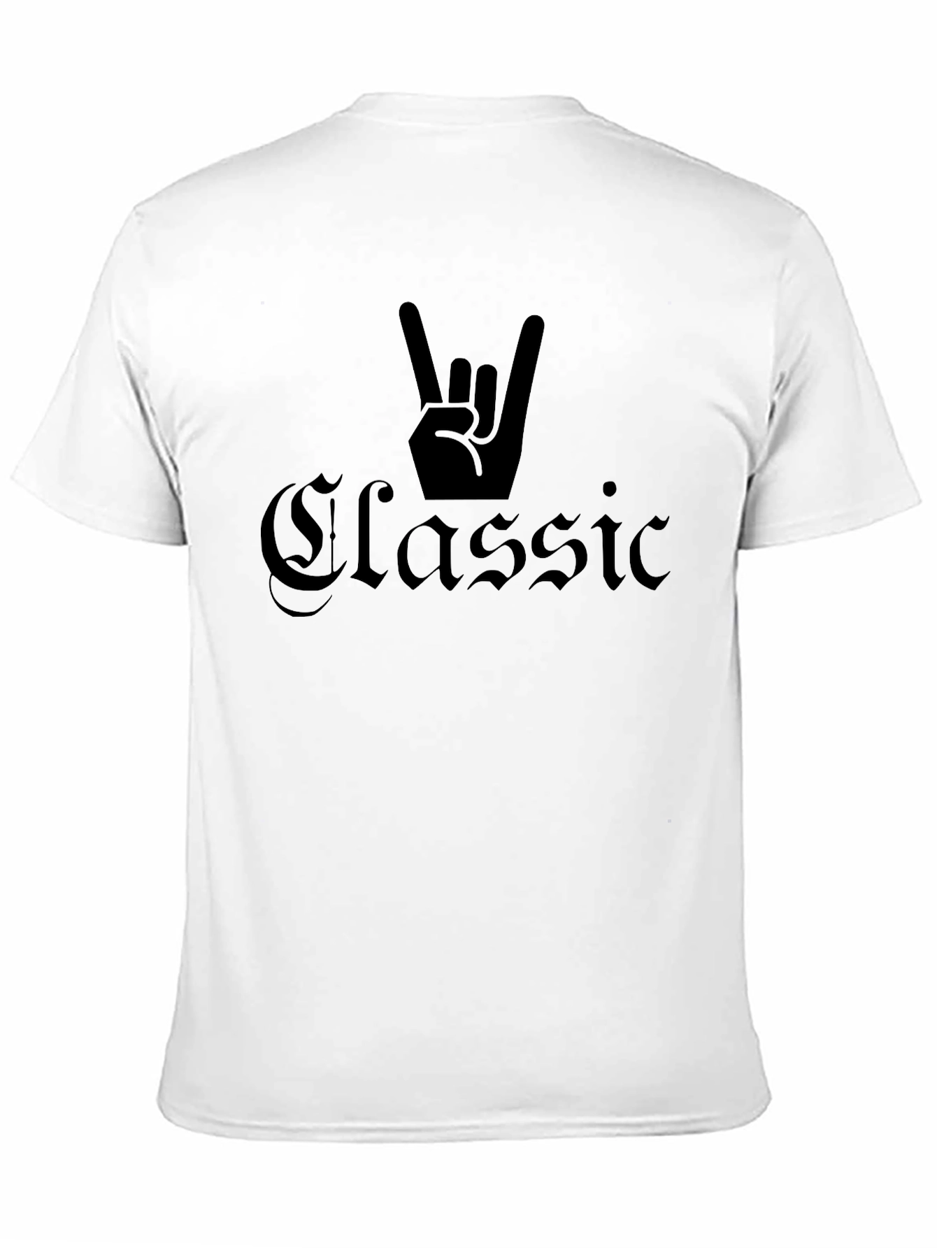 Classic Rock Hand T-Shirt - Black