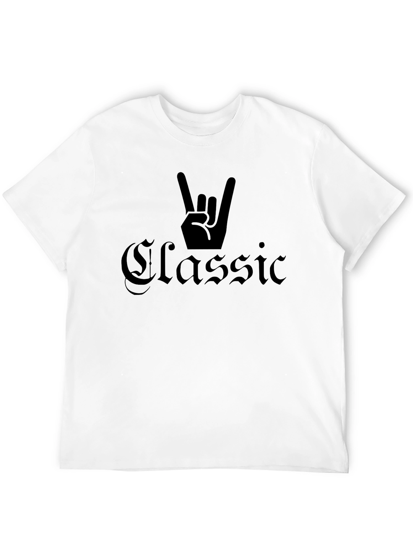 Classic Rock Hand T-Shirt - Black
