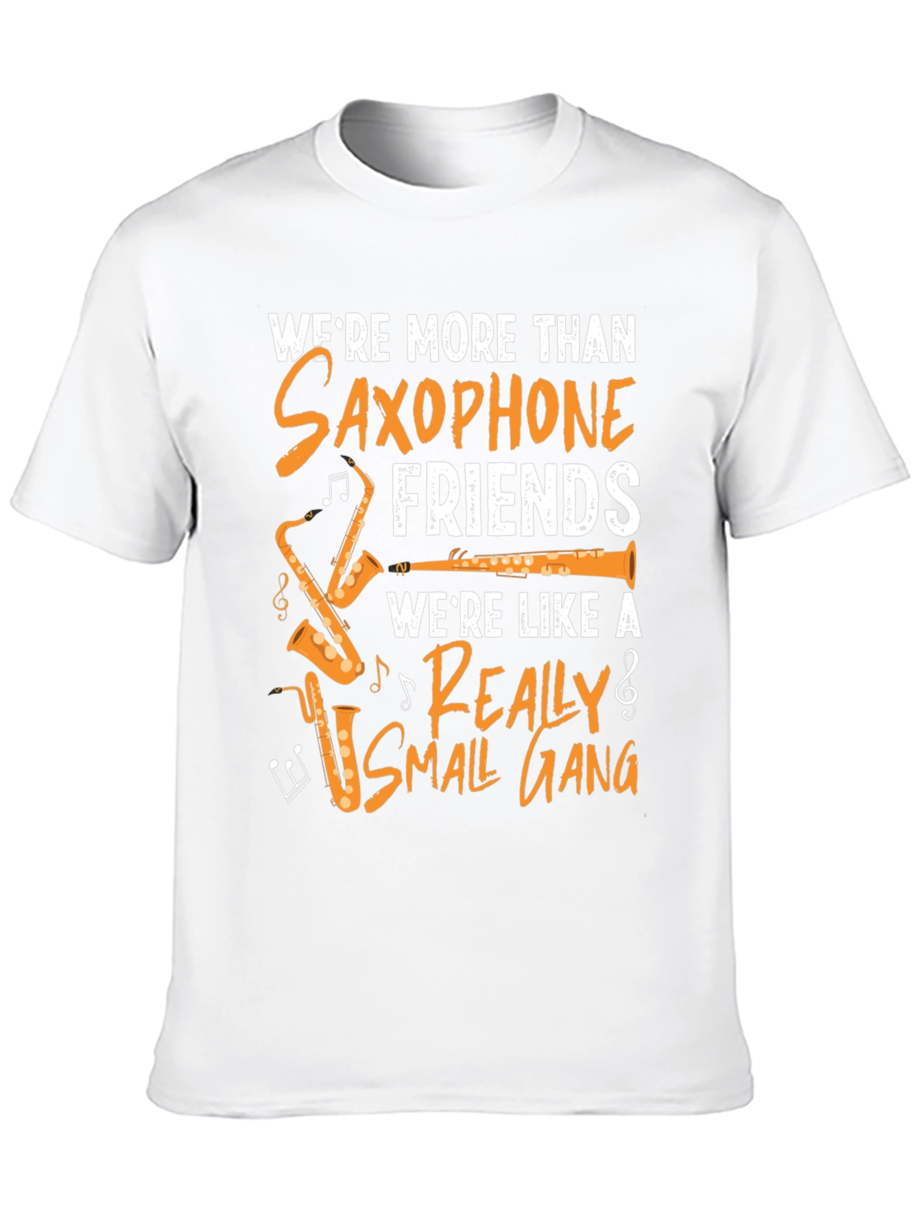 Saxophone Friends T-Shirt - Music Lover Tee