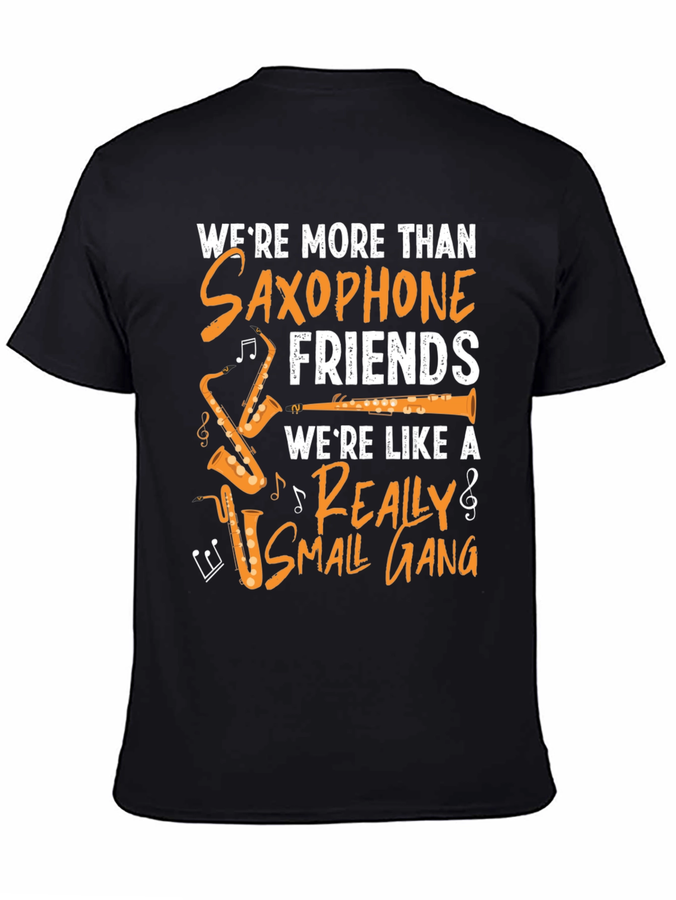 Saxophone Friends T-Shirt - Music Lover Tee