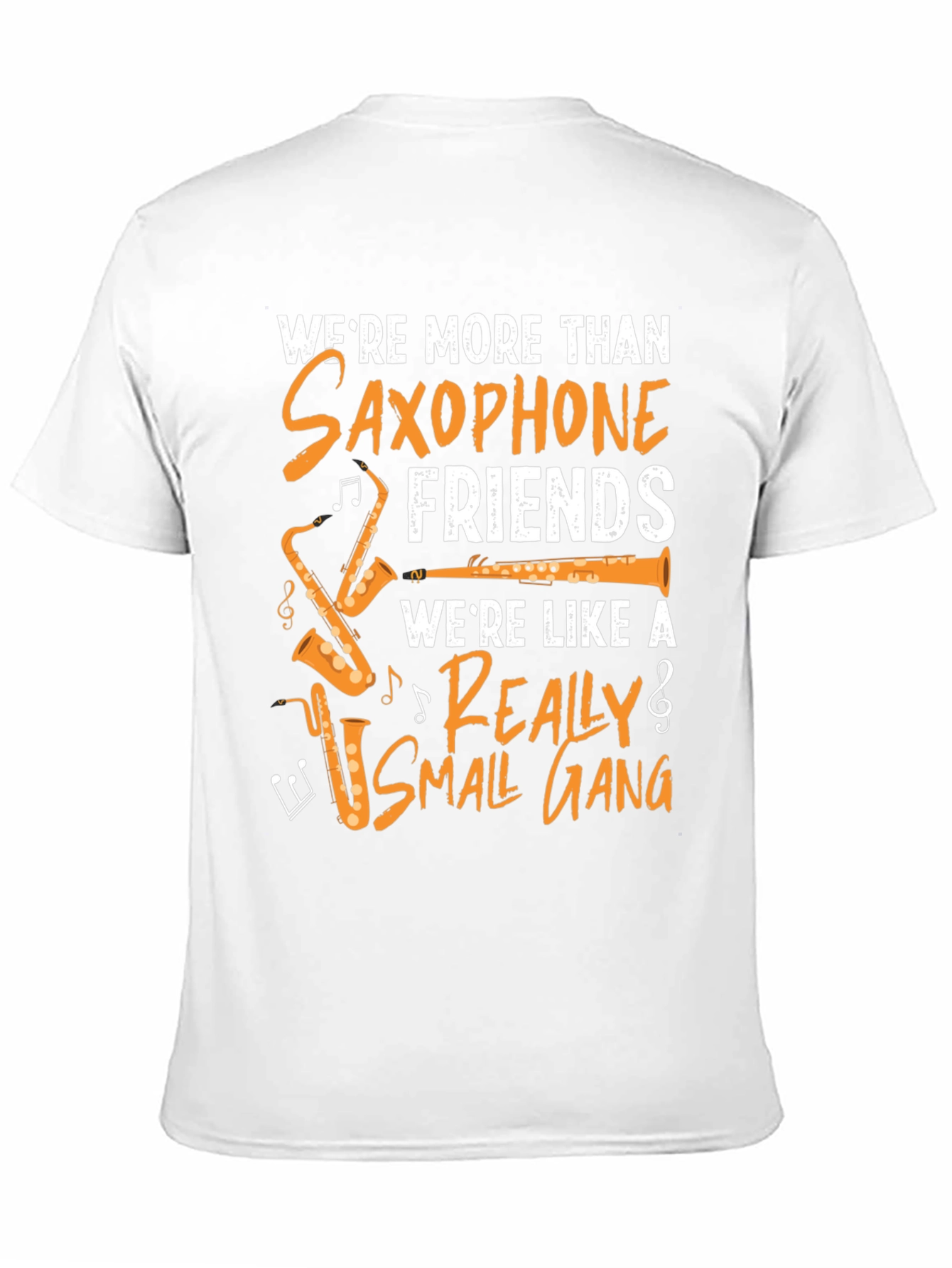 Saxophone Friends T-Shirt - Music Lover Tee