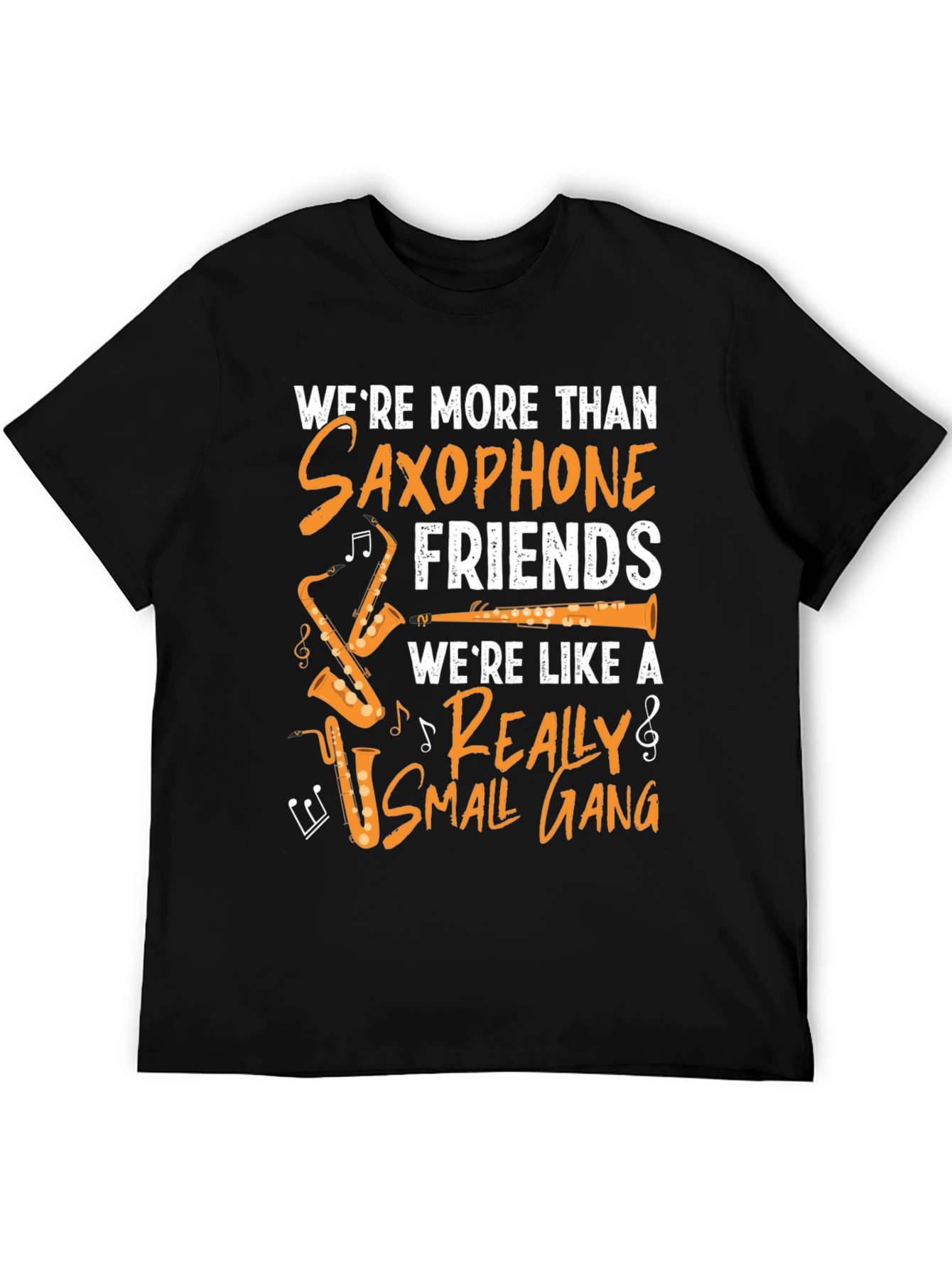 Saxophone Friends T-Shirt - Music Lover Tee