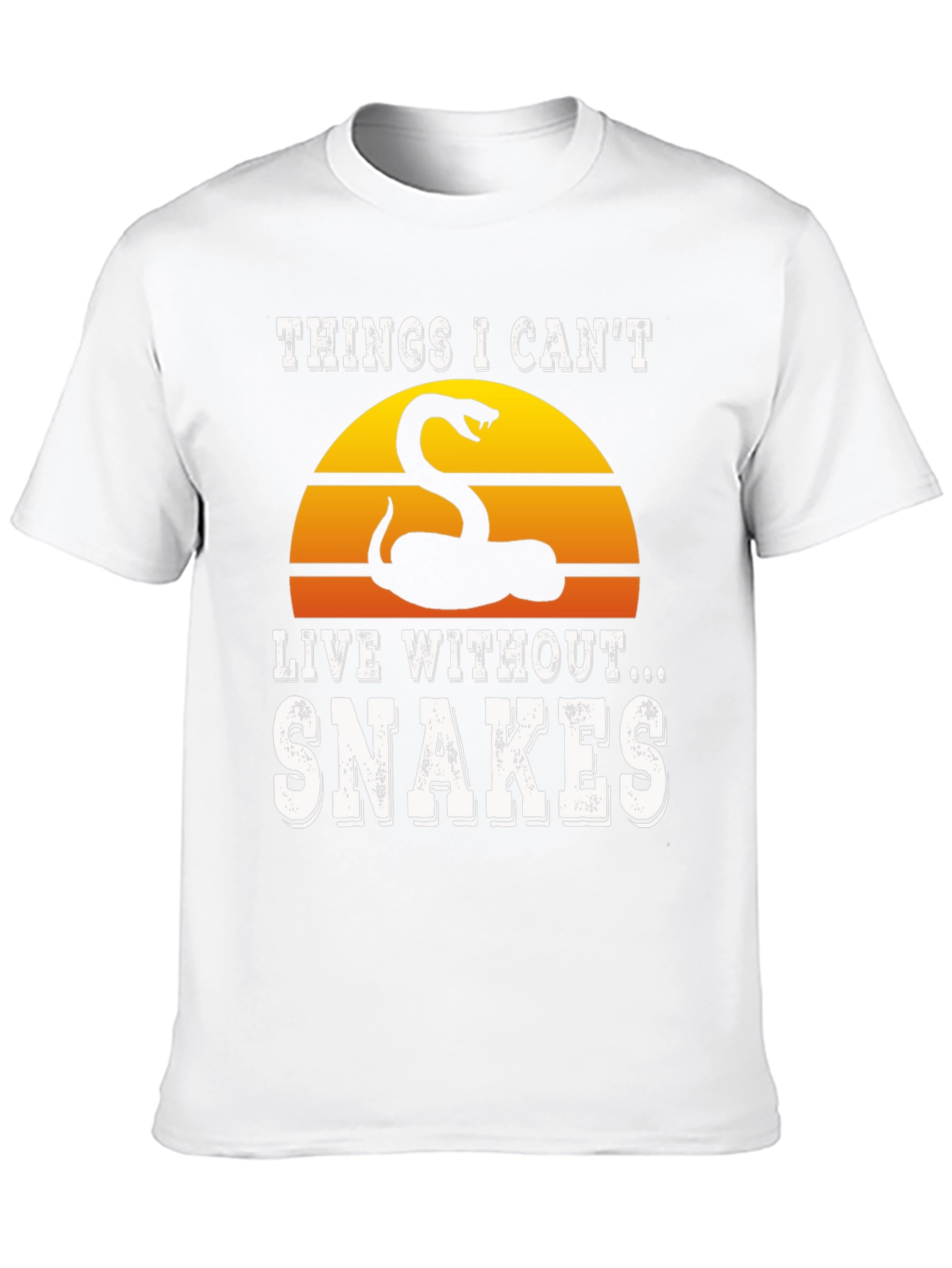 Things I Cant Live Without Snakes T-Shirt