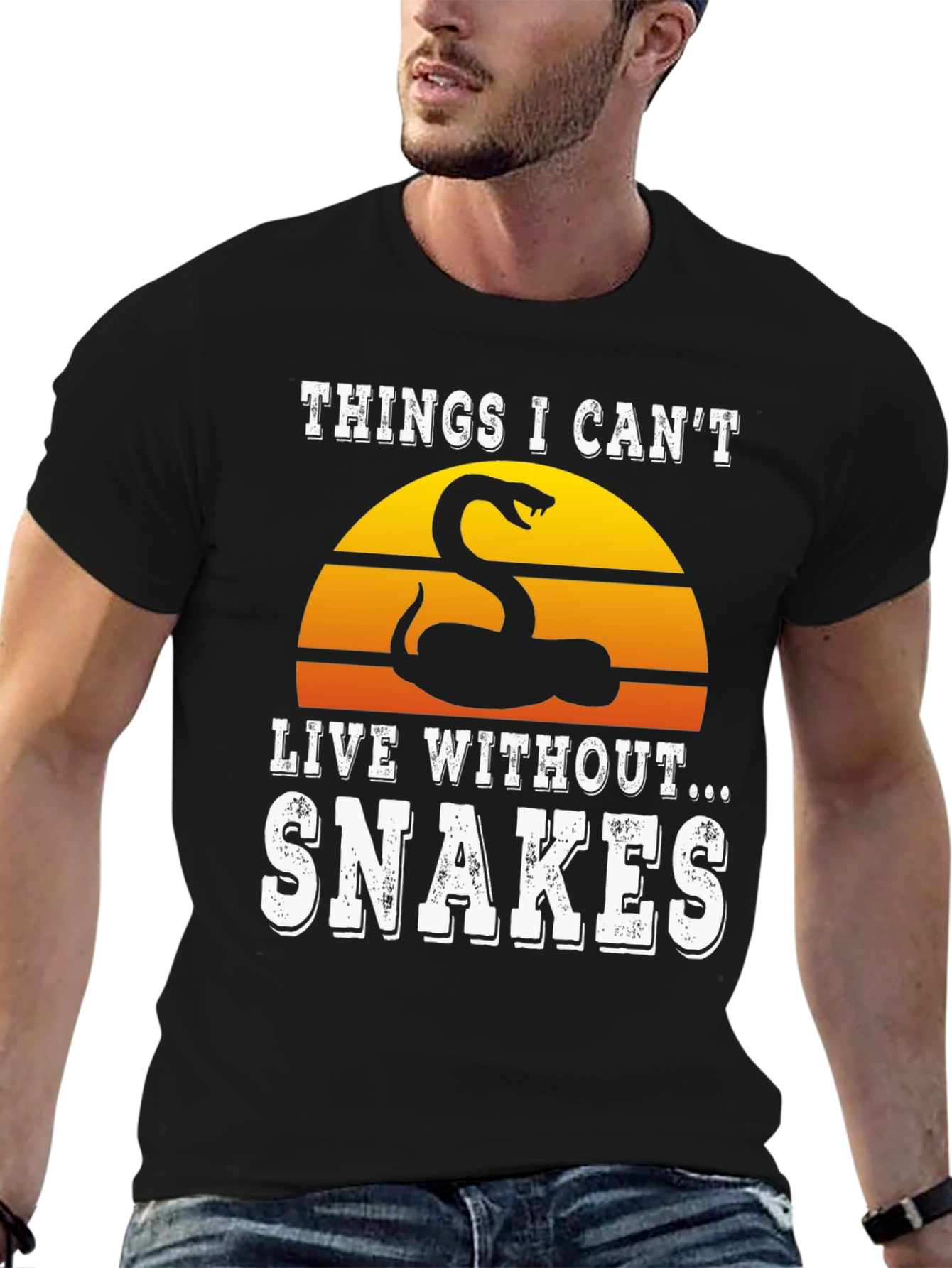 Things I Cant Live Without Snakes T-Shirt