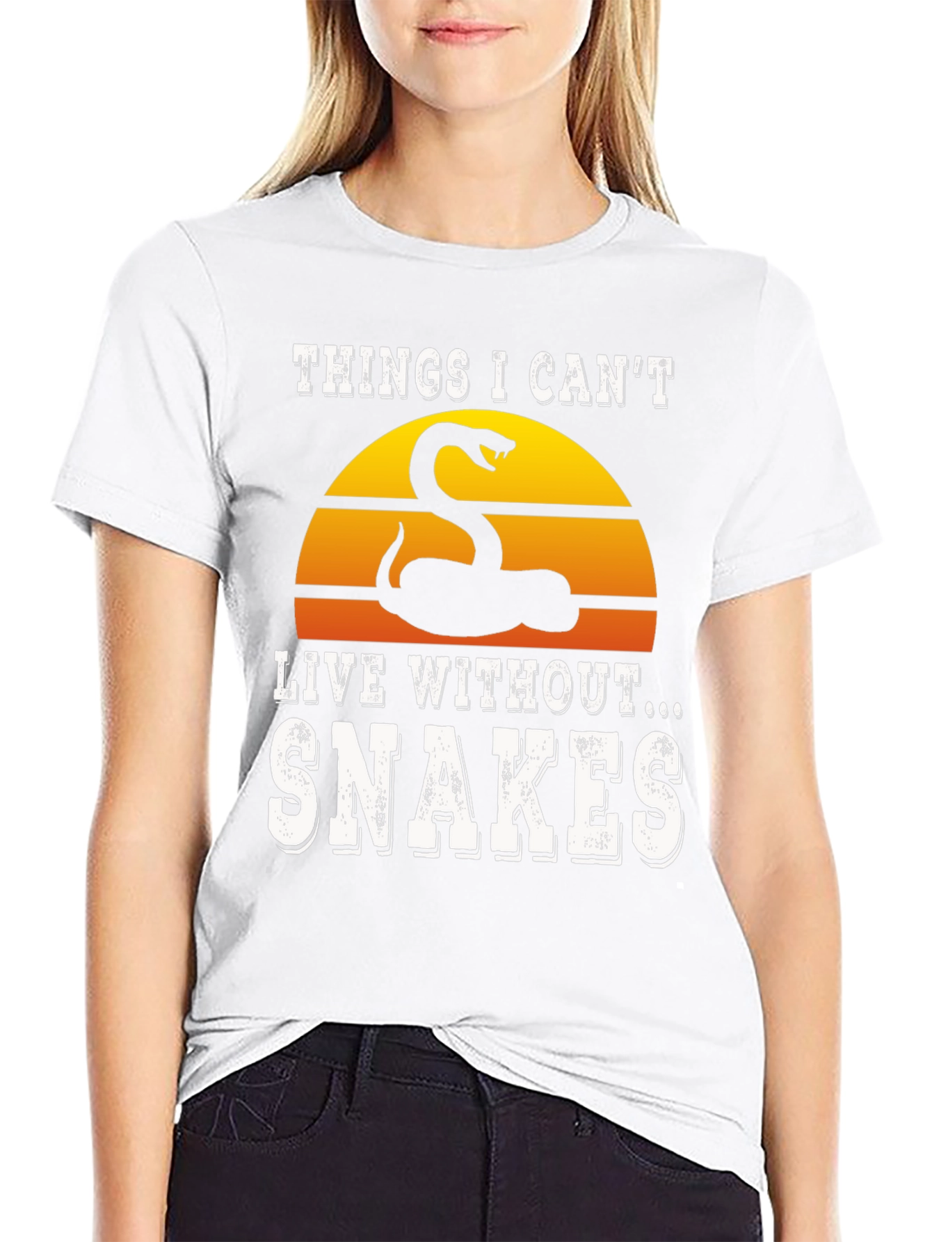 Things I Cant Live Without Snakes T-Shirt
