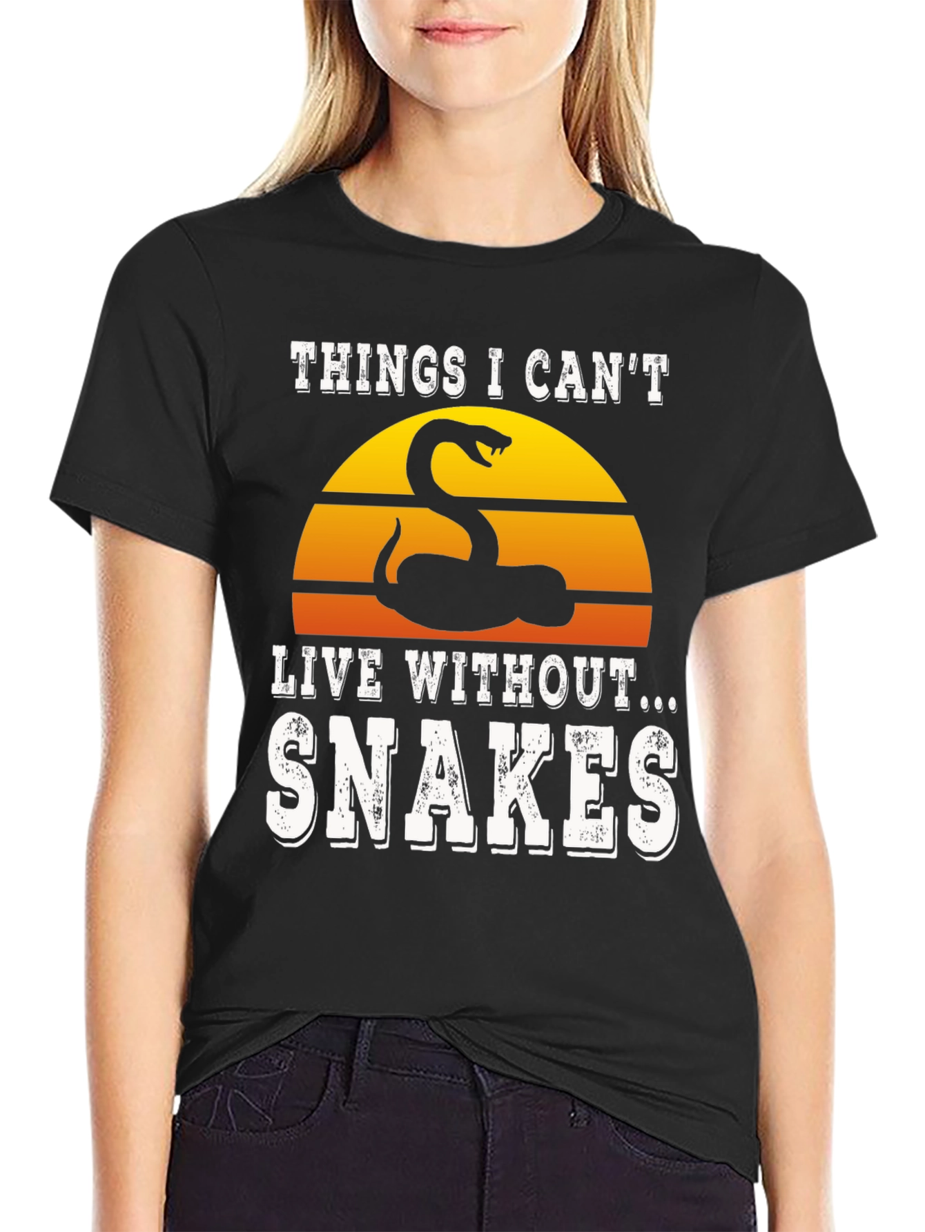 Things I Cant Live Without Snakes T-Shirt