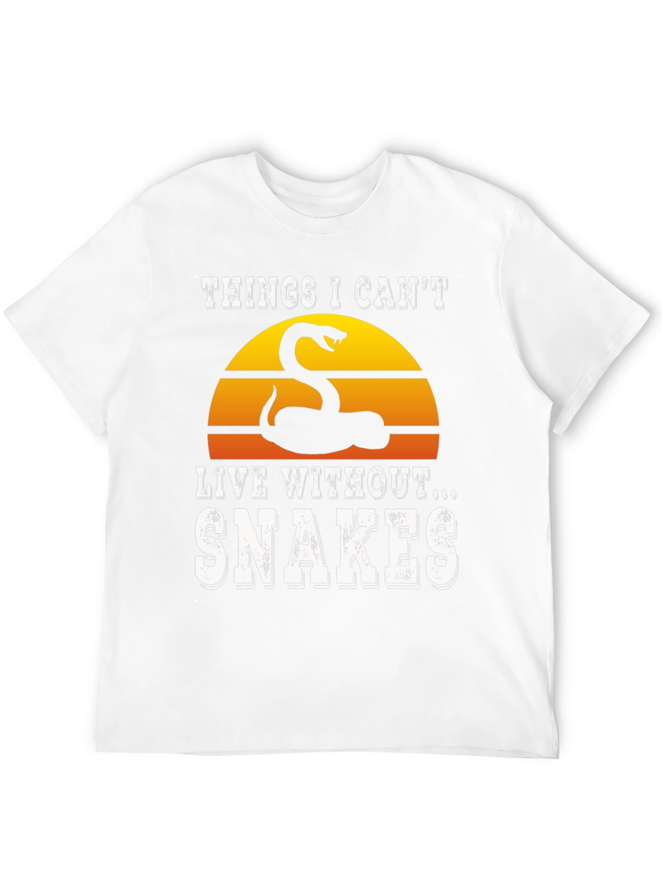 Things I Cant Live Without Snakes T-Shirt
