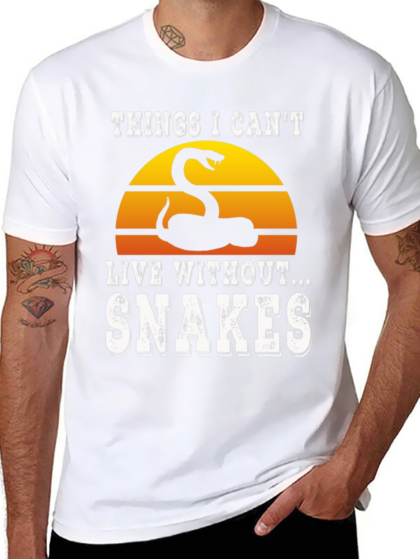Things I Cant Live Without Snakes T-Shirt