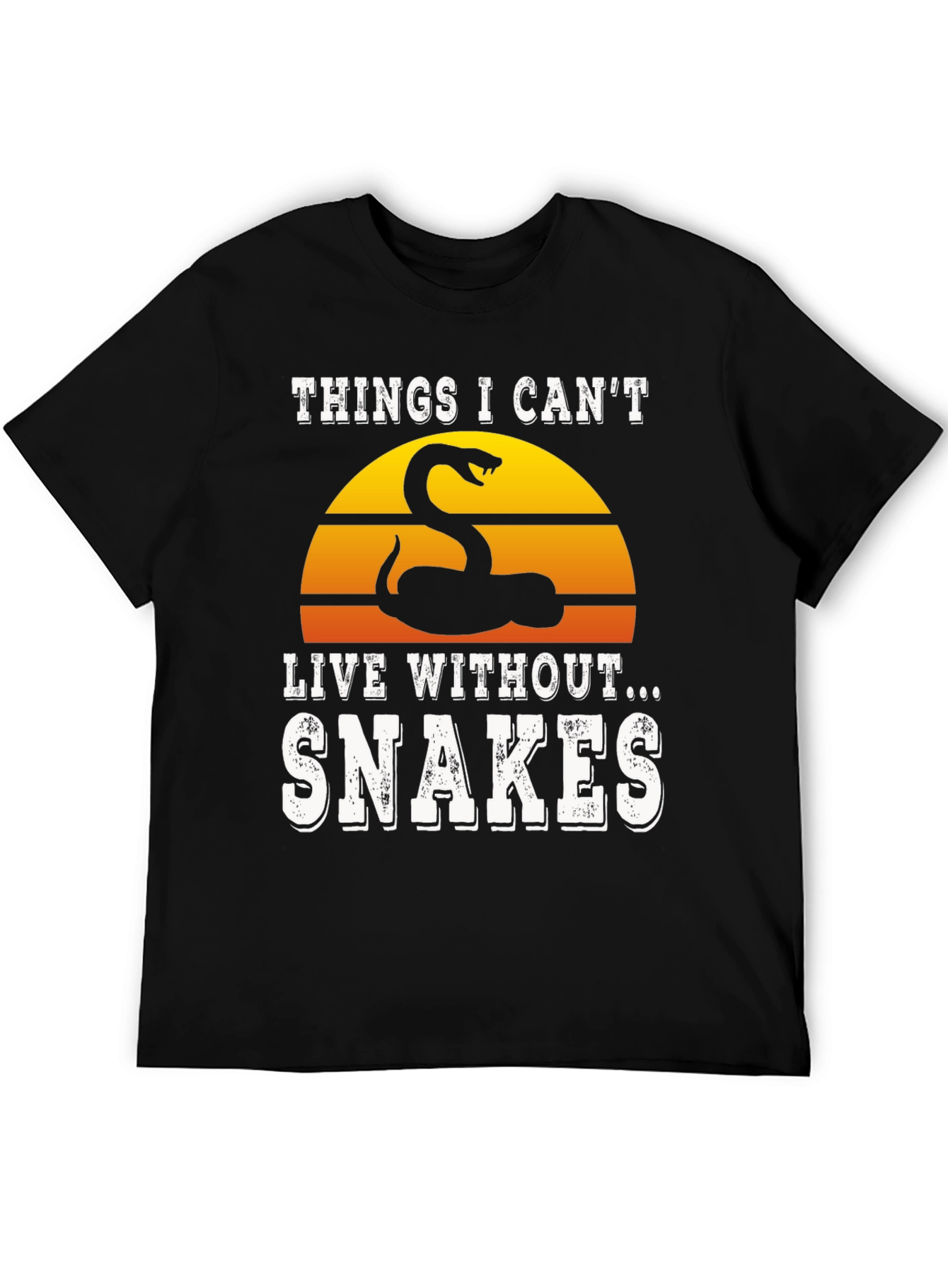 Things I Cant Live Without Snakes T-Shirt