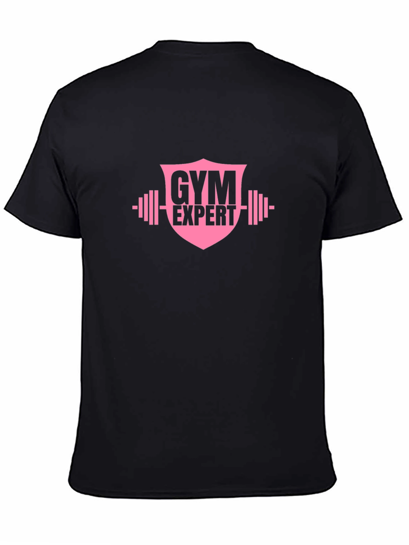 Gym Expert Graphic T-Shirt - Black