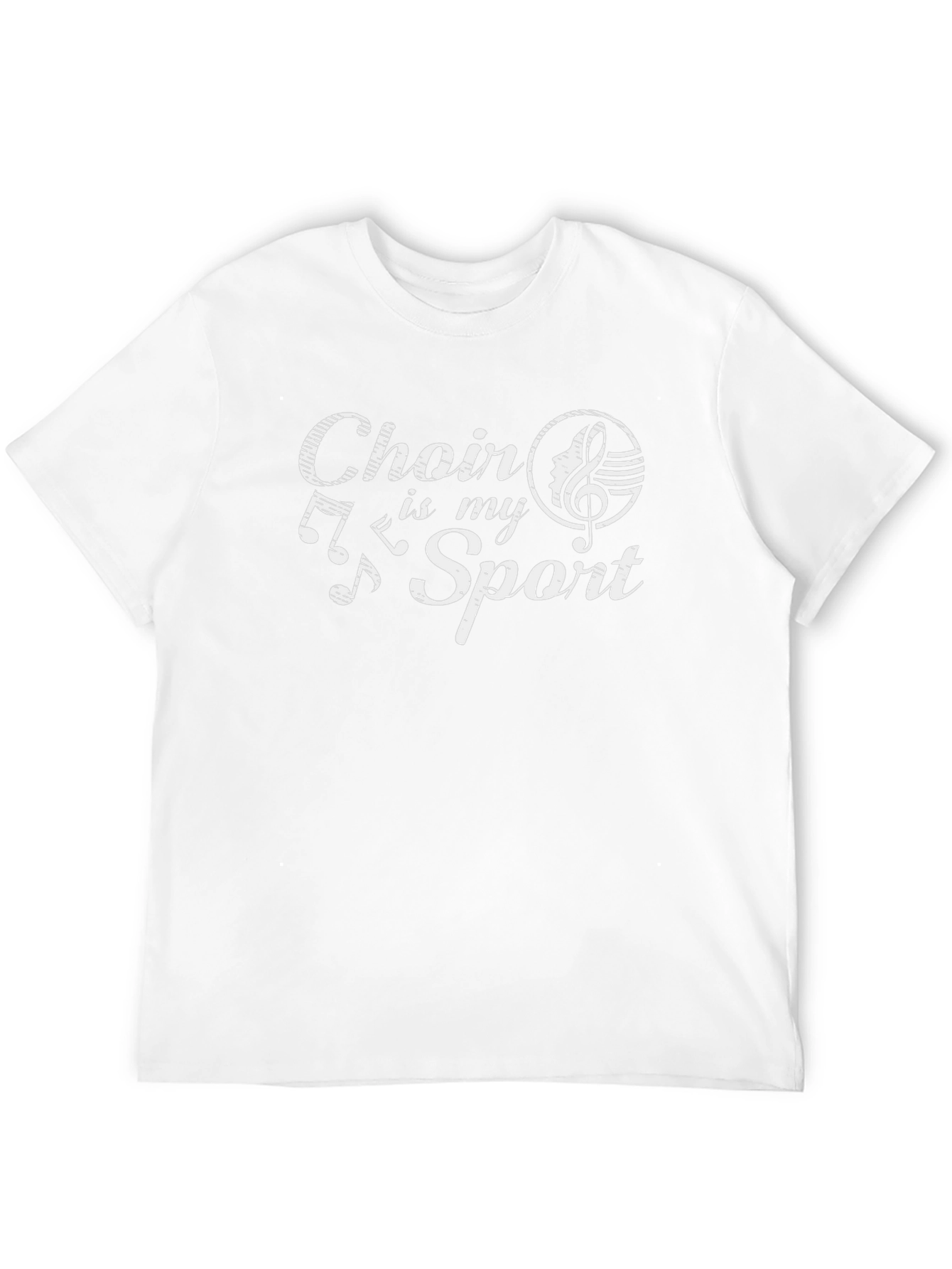 Choir is My Sport Graphic T-Shirt - Black