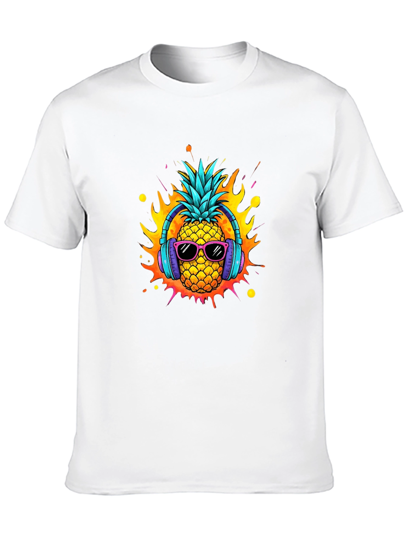 Cool Pineapple T-Shirt - Funky Design