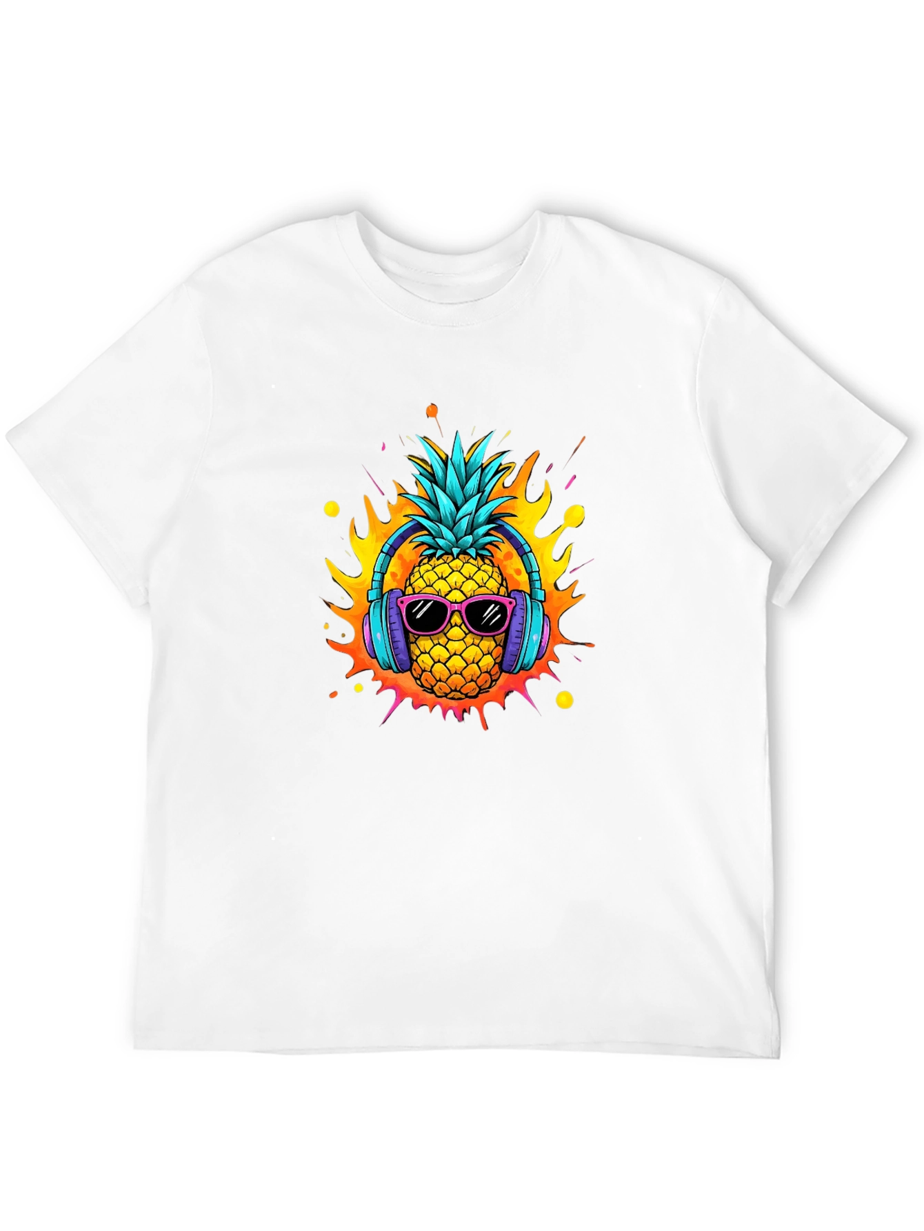 Cool Pineapple T-Shirt - Funky Design